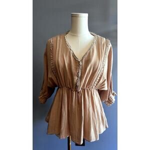 Hudson Gray boho top size Medium